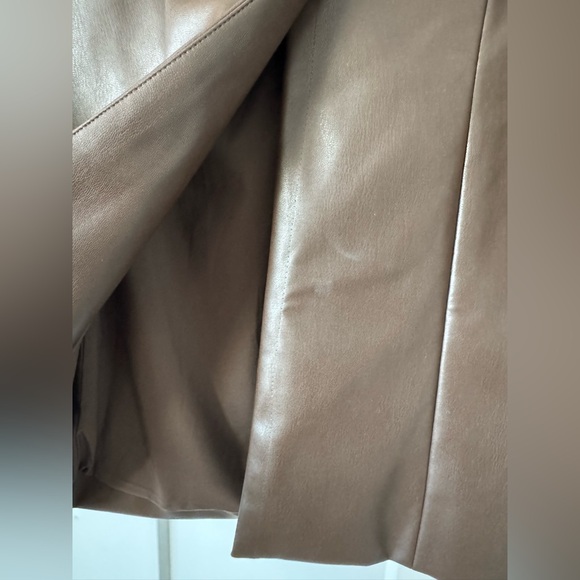 ABERCROMBIE FAUX LEATHER DRESS/ JACKET - Picture 5 of 16
